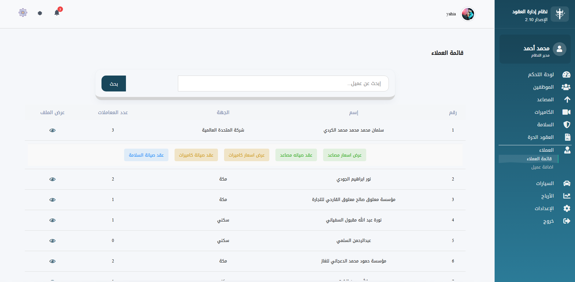 [صورة توضيحية لـ إدارة  العملاء]